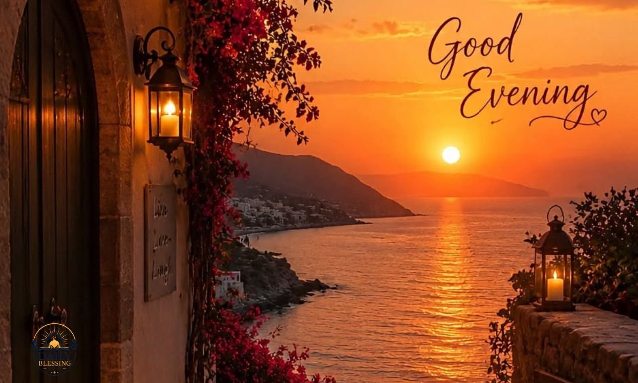 Thursday evening blessings with peaceful words, prayers, and uplifting messages for hope, gratitude, and inner peace.