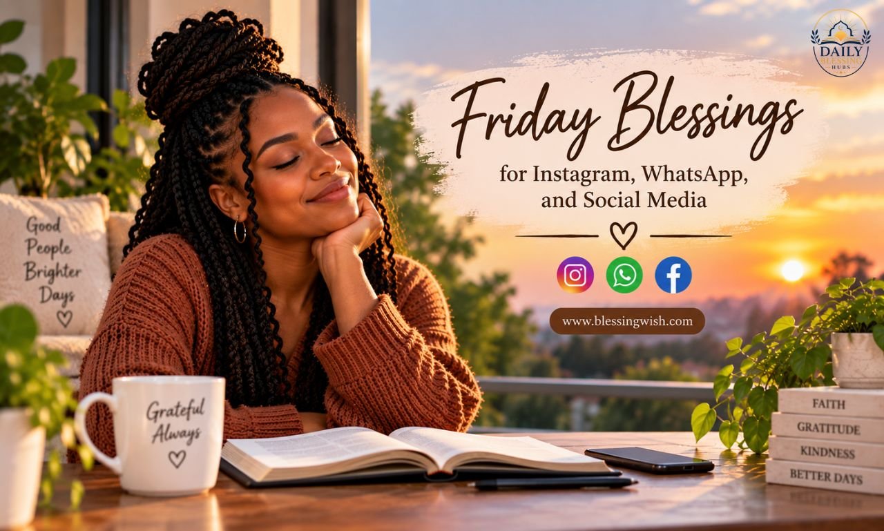 Friday Blessings for Instagram, WhatsApp, and Social Media