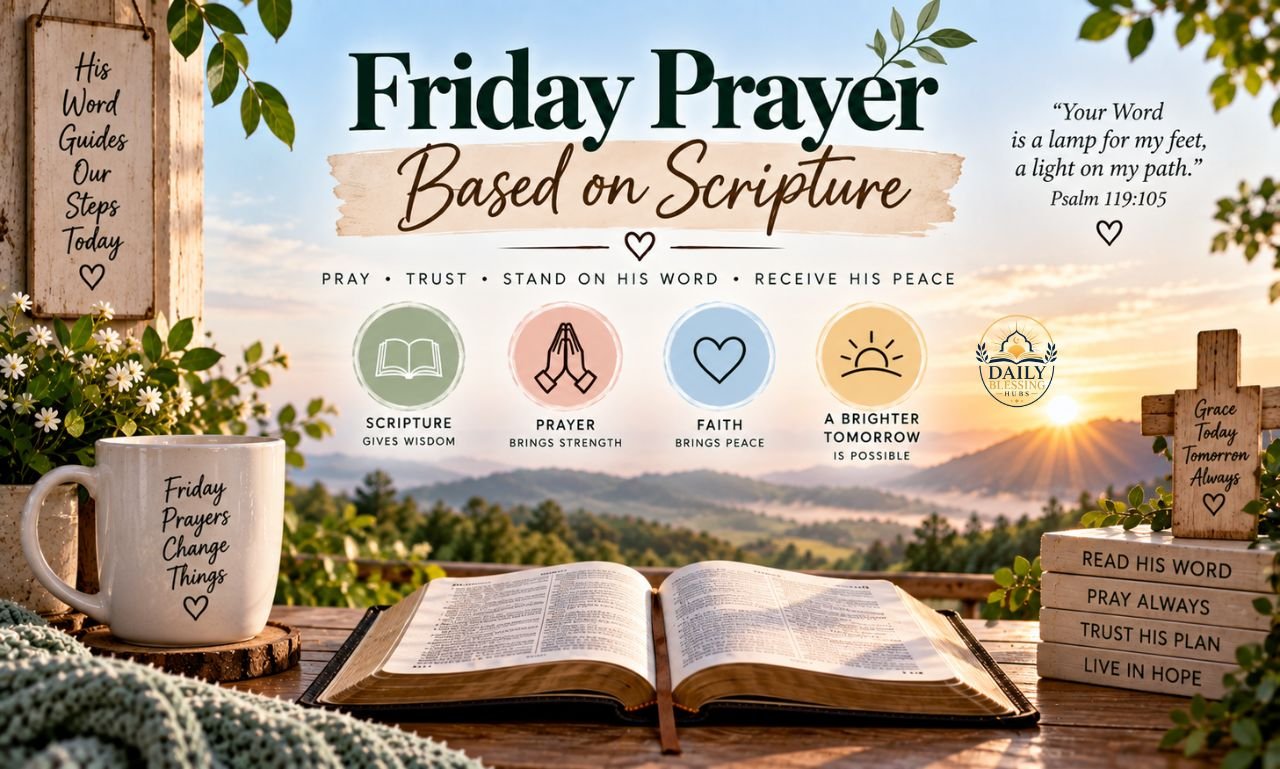 Friday Prayer Based on Scripture
