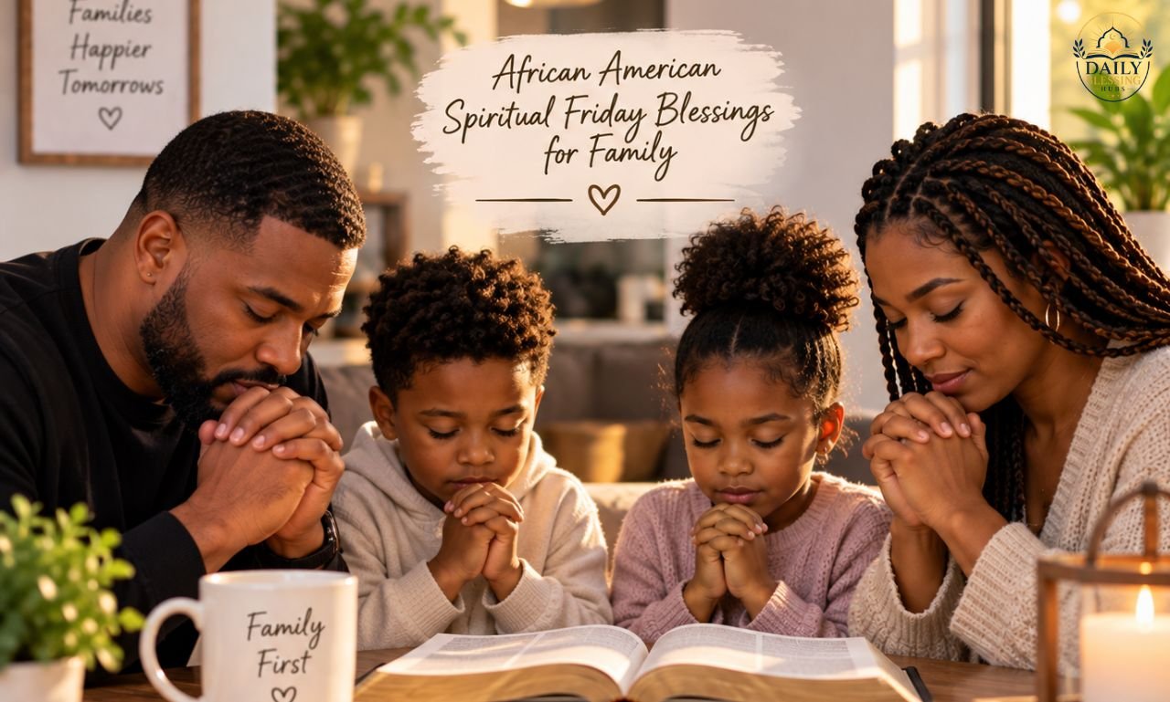 African American Spiritual Friday Blessings for Family