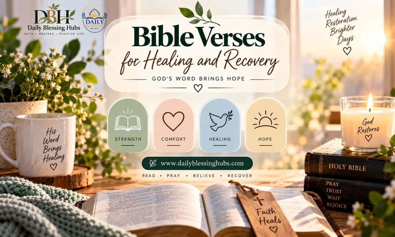Bible Verses for Healing and Recovery