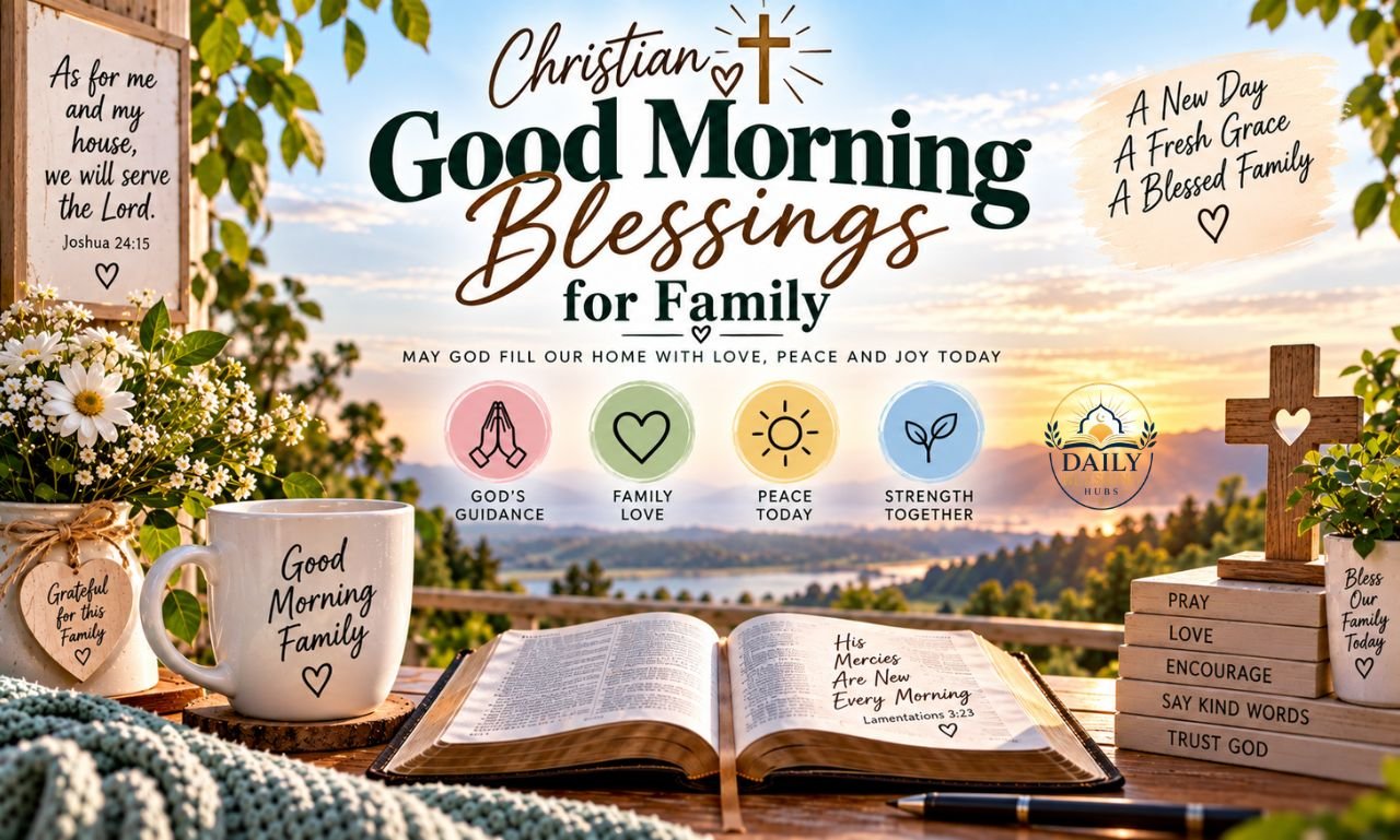 Christian Good Morning Blessings for Family