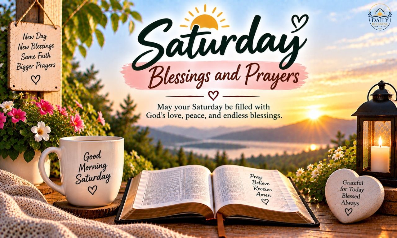 Saturday Blessings and Prayers