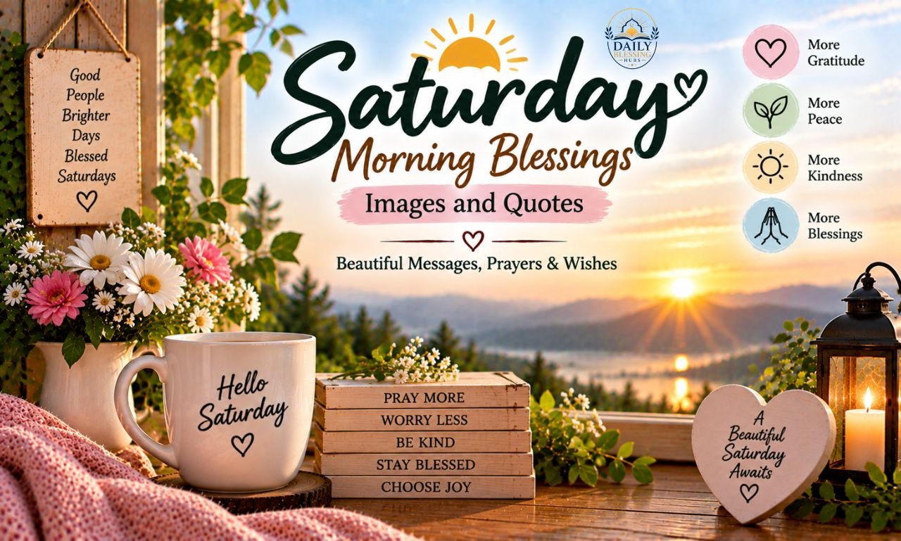 Saturday Morning Blessings Images and Quotes