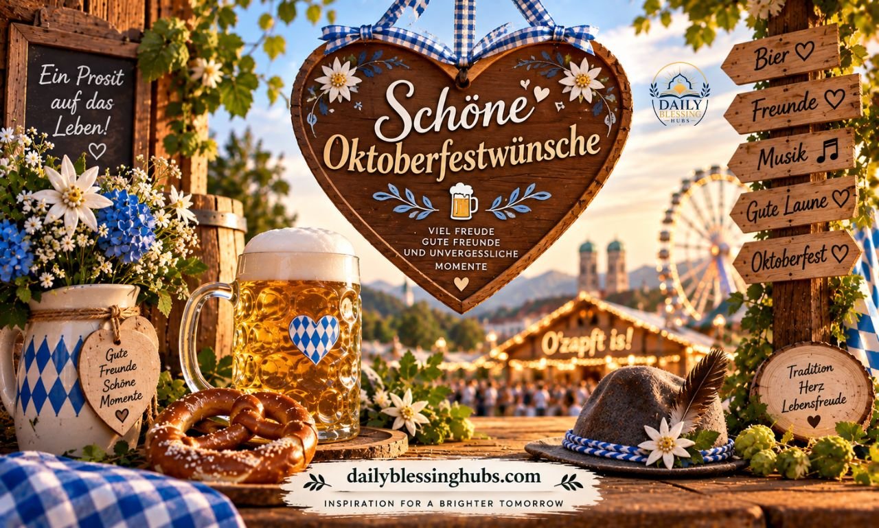 Schöne Oktoberfestwünsche