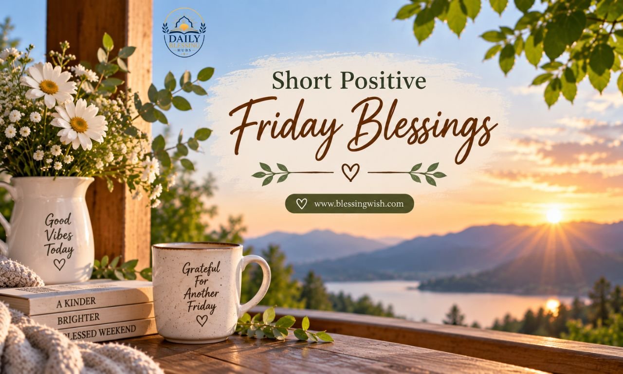 Short Positive Friday Blessings