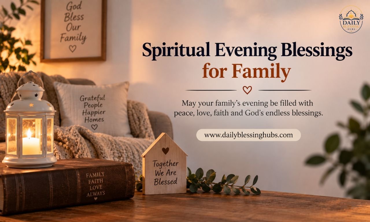 Spiritual Evening Blessings for Family